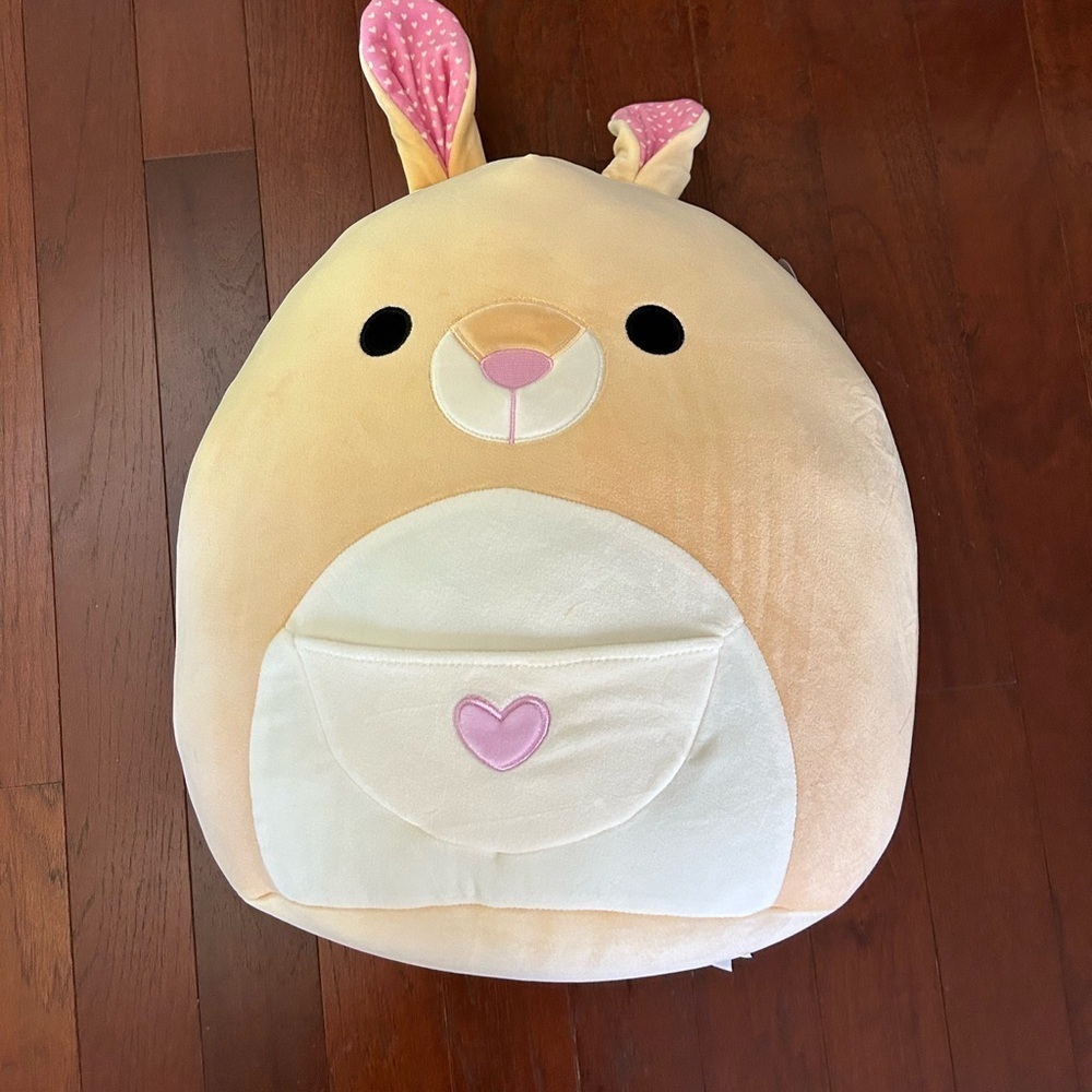 RARE Squishmallow Valentines 2025 Keely the Kangaroo 16 inch NEW with Tags FTM - Picture 2 of 10